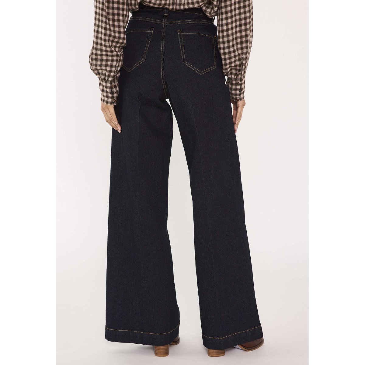 Jean wide leg SHELBY rinse, Maison 123