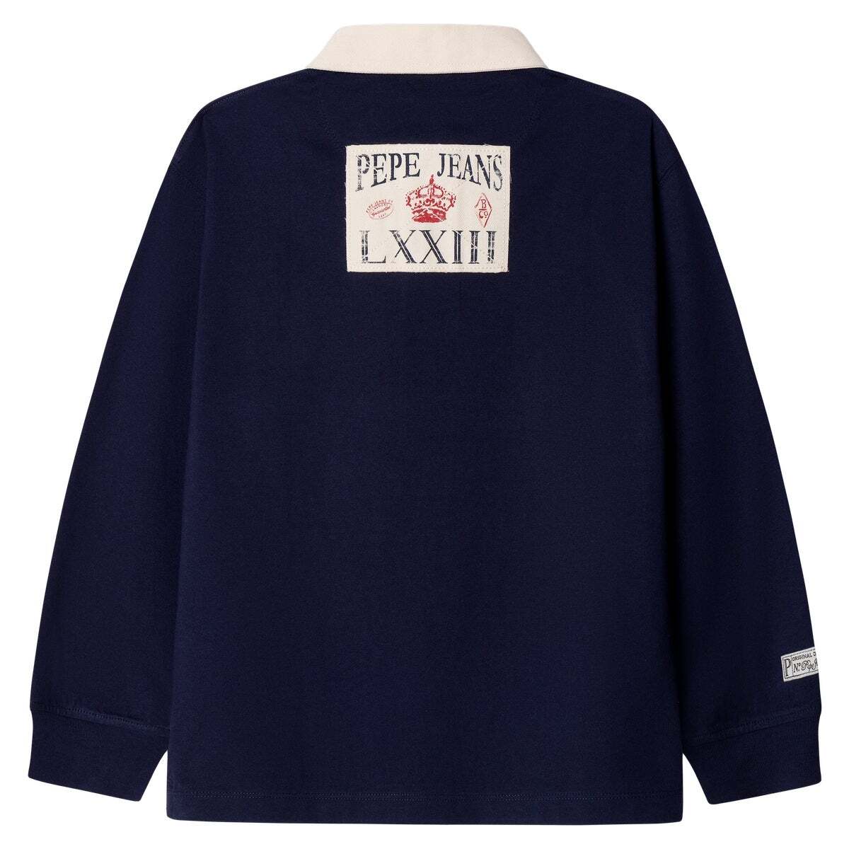 Polo Rugby Manches Longues Coupe Regular marine, PEPE JEANS