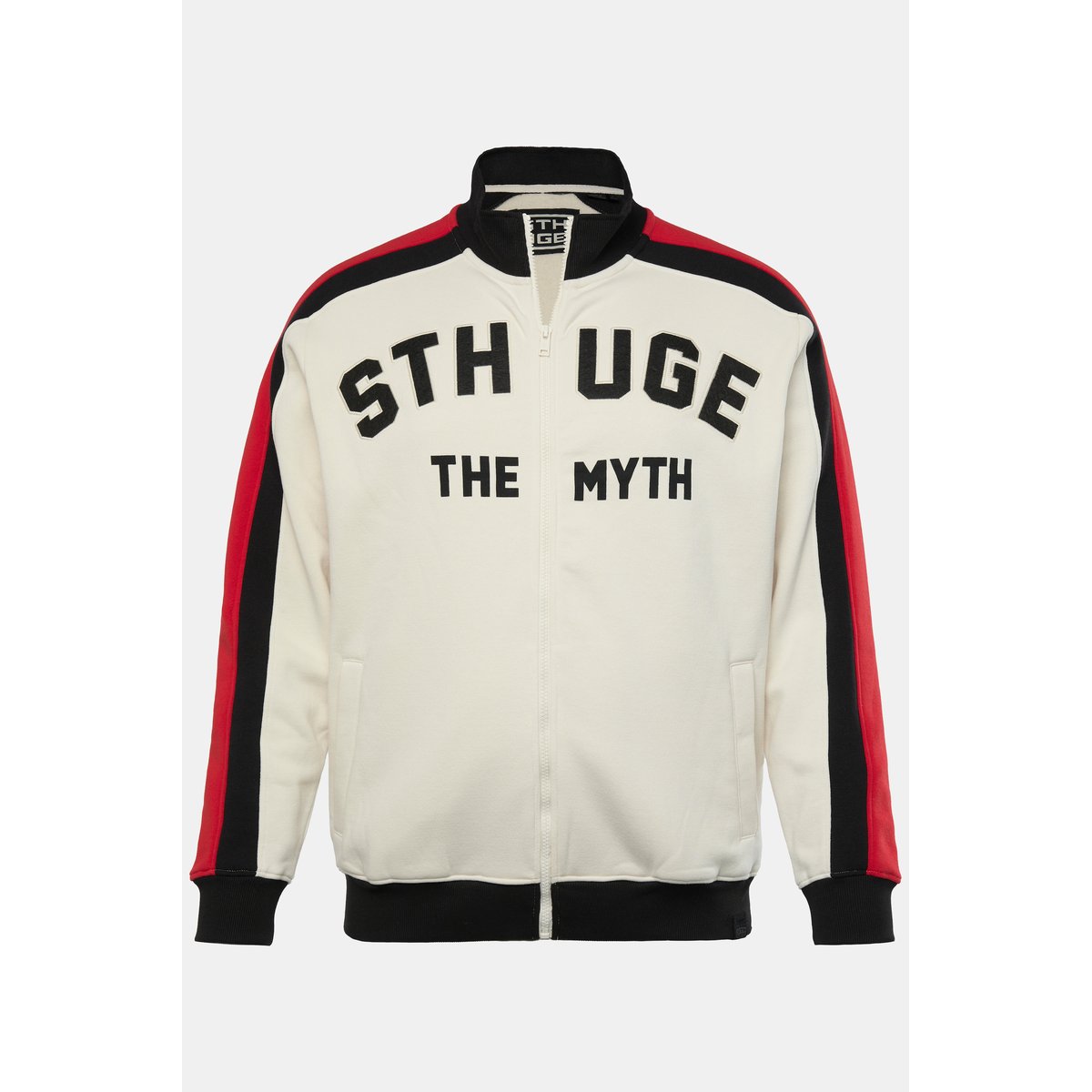 Veste en molleton sable, STHUGE