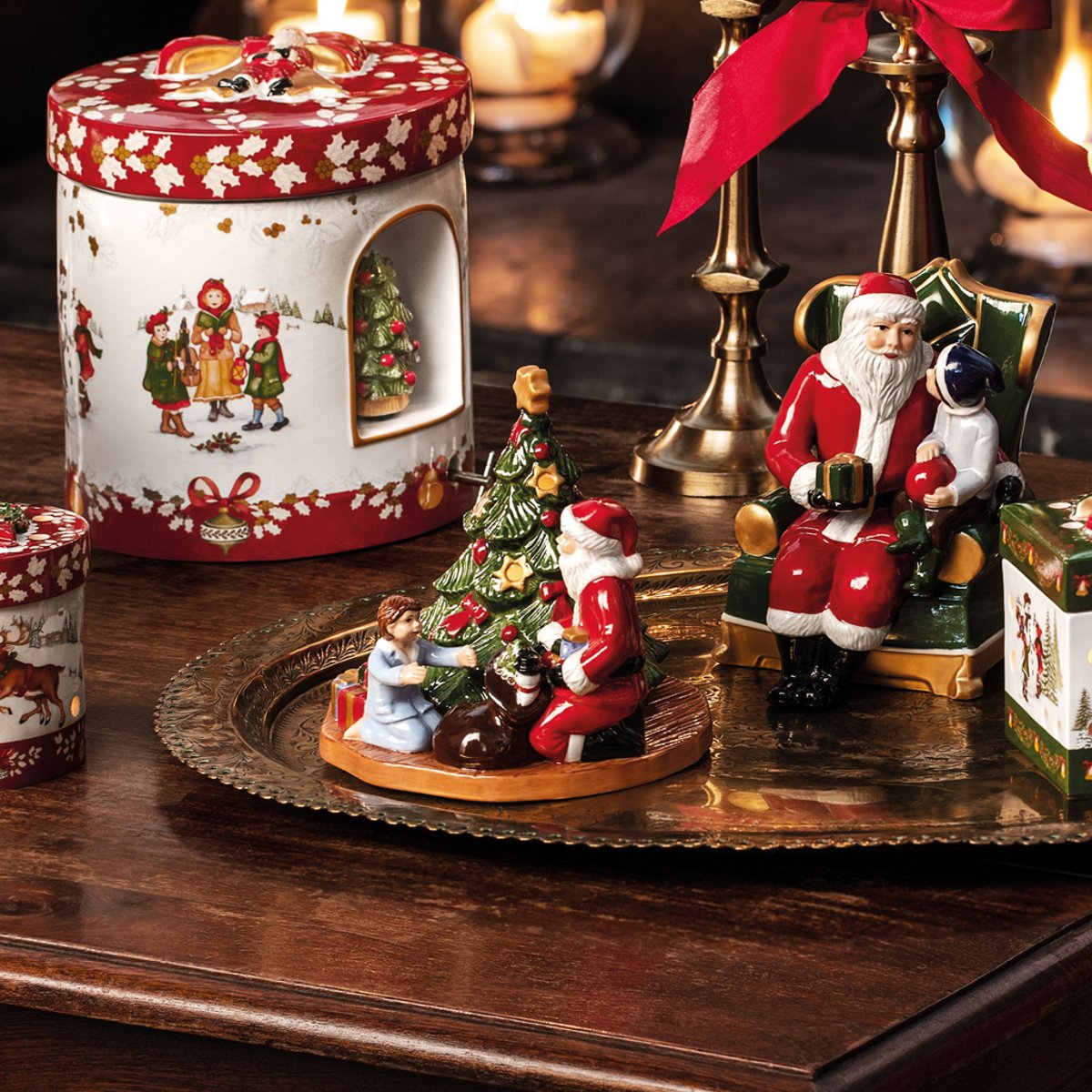 Photophore, Distribution De Cadeaux CHRISTMAS TOYS multicolore, VILLEROY & BOCH