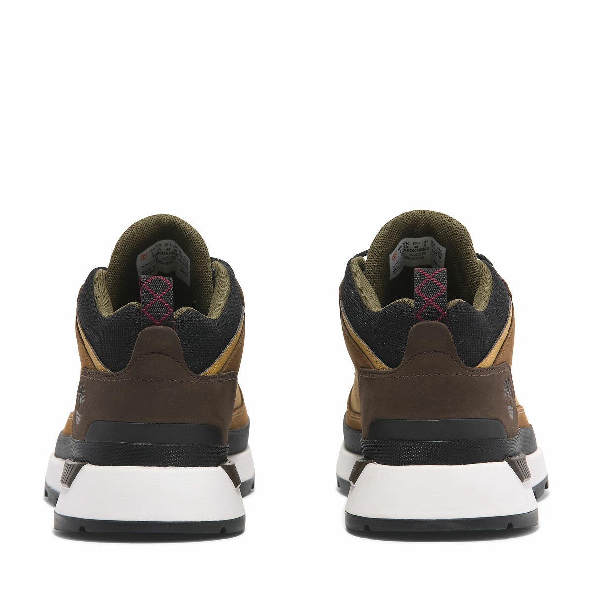 Baskets en cuir marron clair, TIMBERLAND
