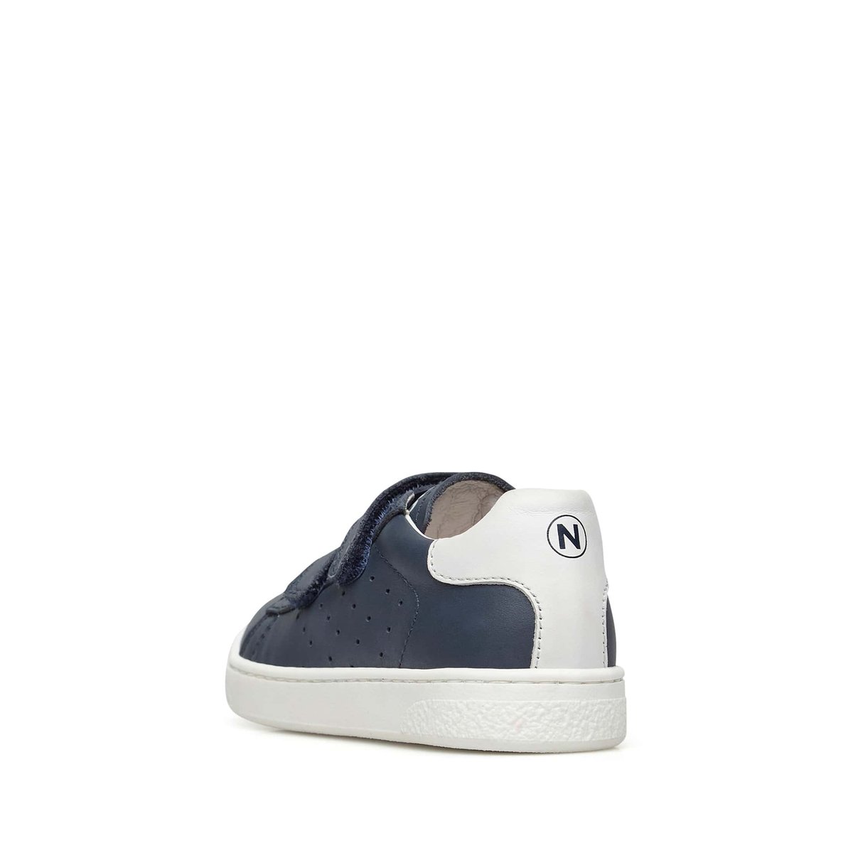 Baskets en cuir HASSELT 2 VL. marine, NATURINO