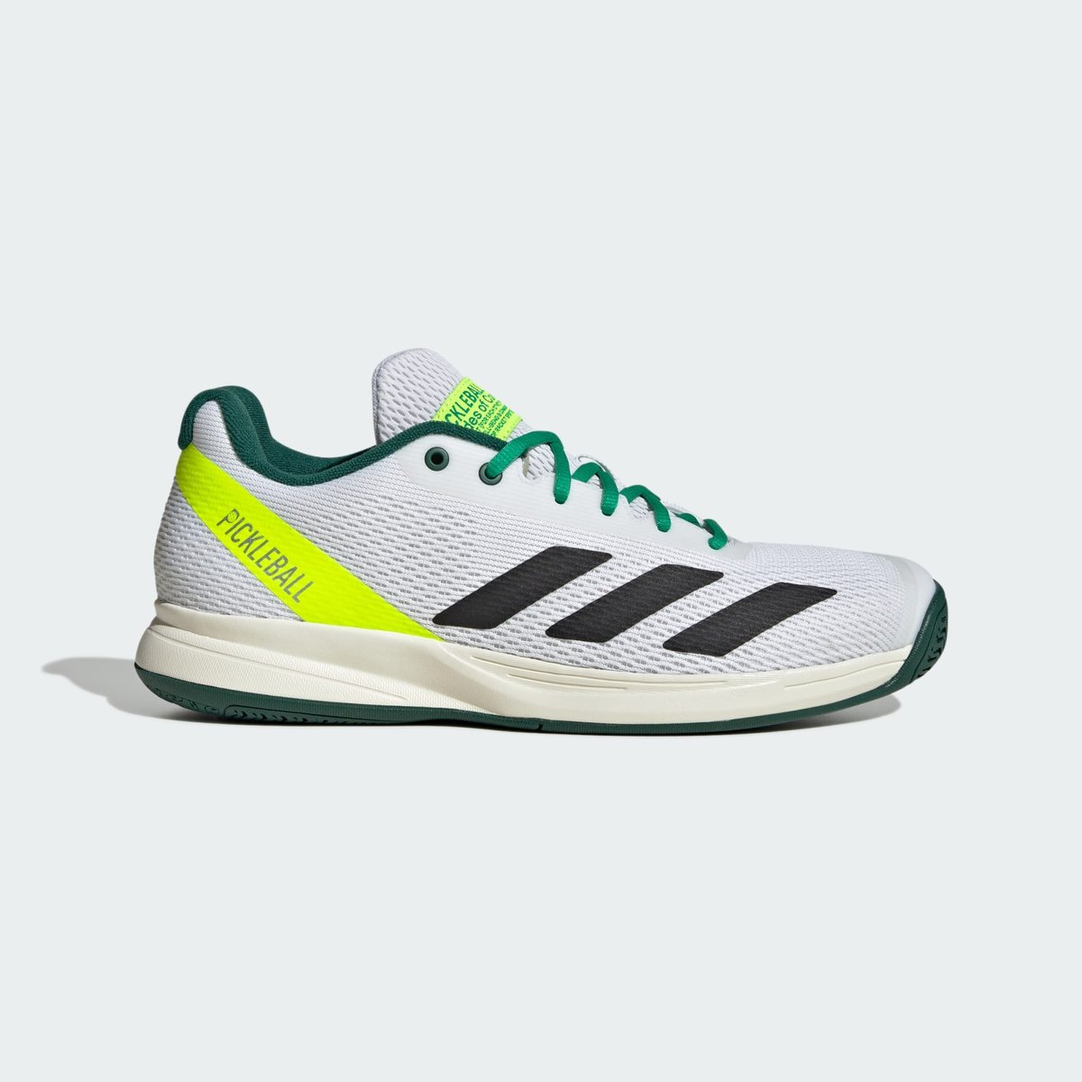 Chaussure De Pickleball Chaussure De Pickleball cloud white / core black / collegiate green, adidas Performance