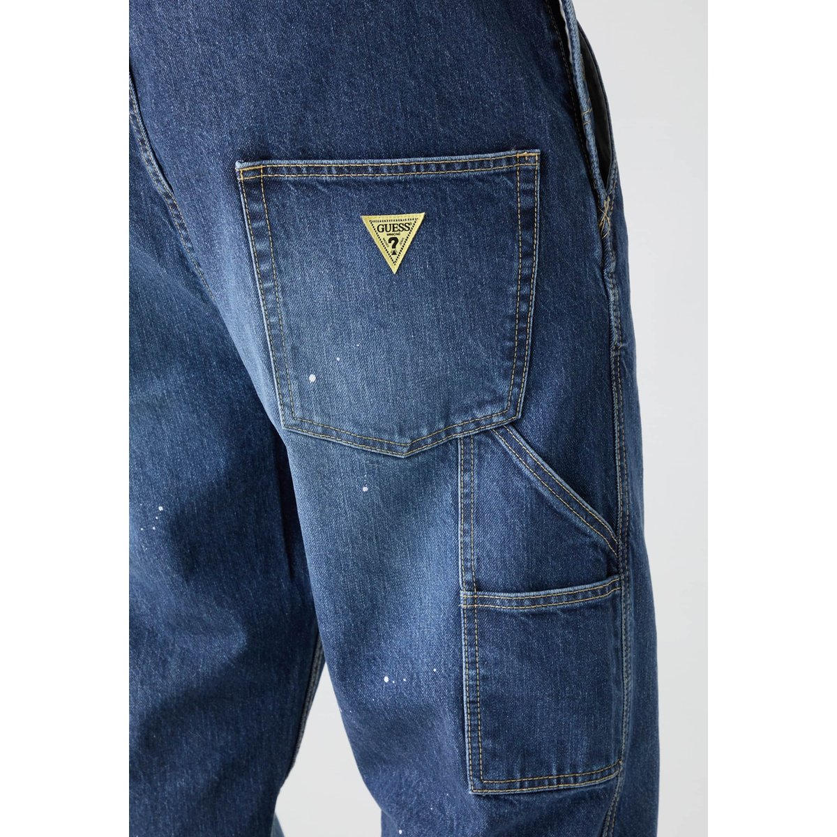Gj X Minions Salopette En Denim bleu, GUESS JEANS