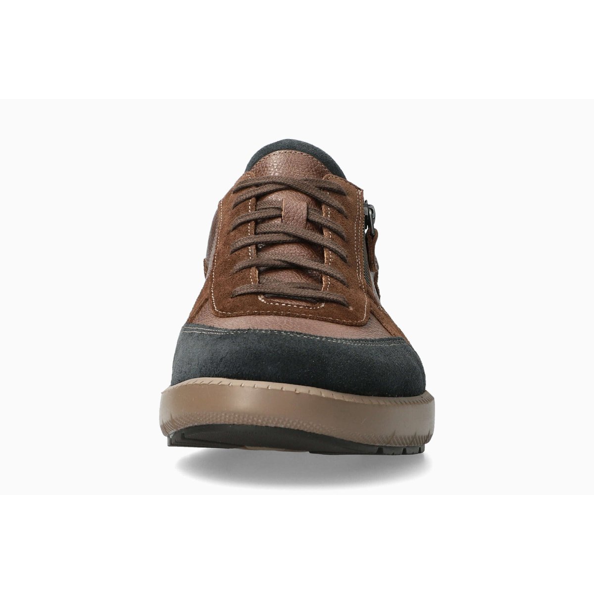 Baskets en cuir JAMY bleu p5150, MEPHISTO