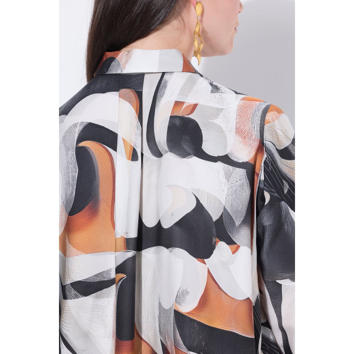 Chemisier oversize blanc neige, ULLA POPKEN