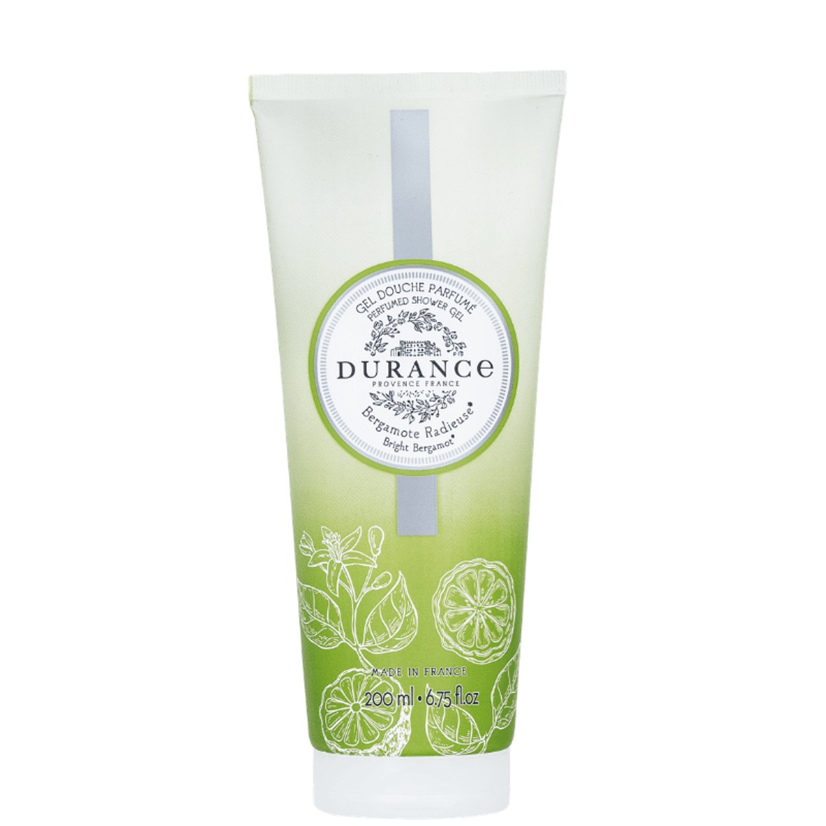 Gel douche BERGAMOTE RADIEUSE couleur unique, DURANCE
