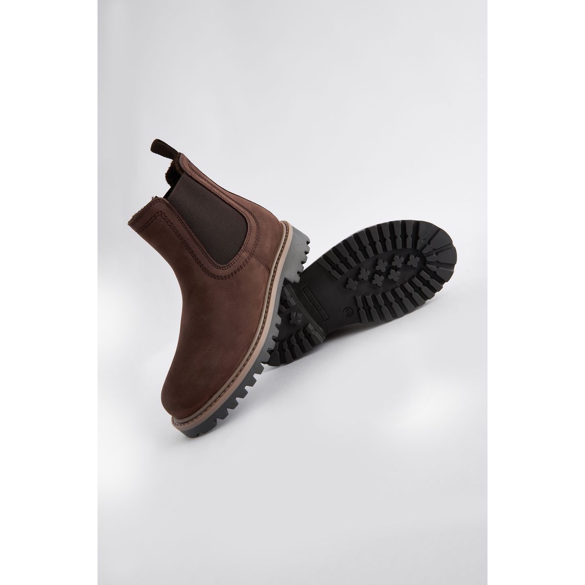 Bottines chelsea pointure large chocolate, NEXT