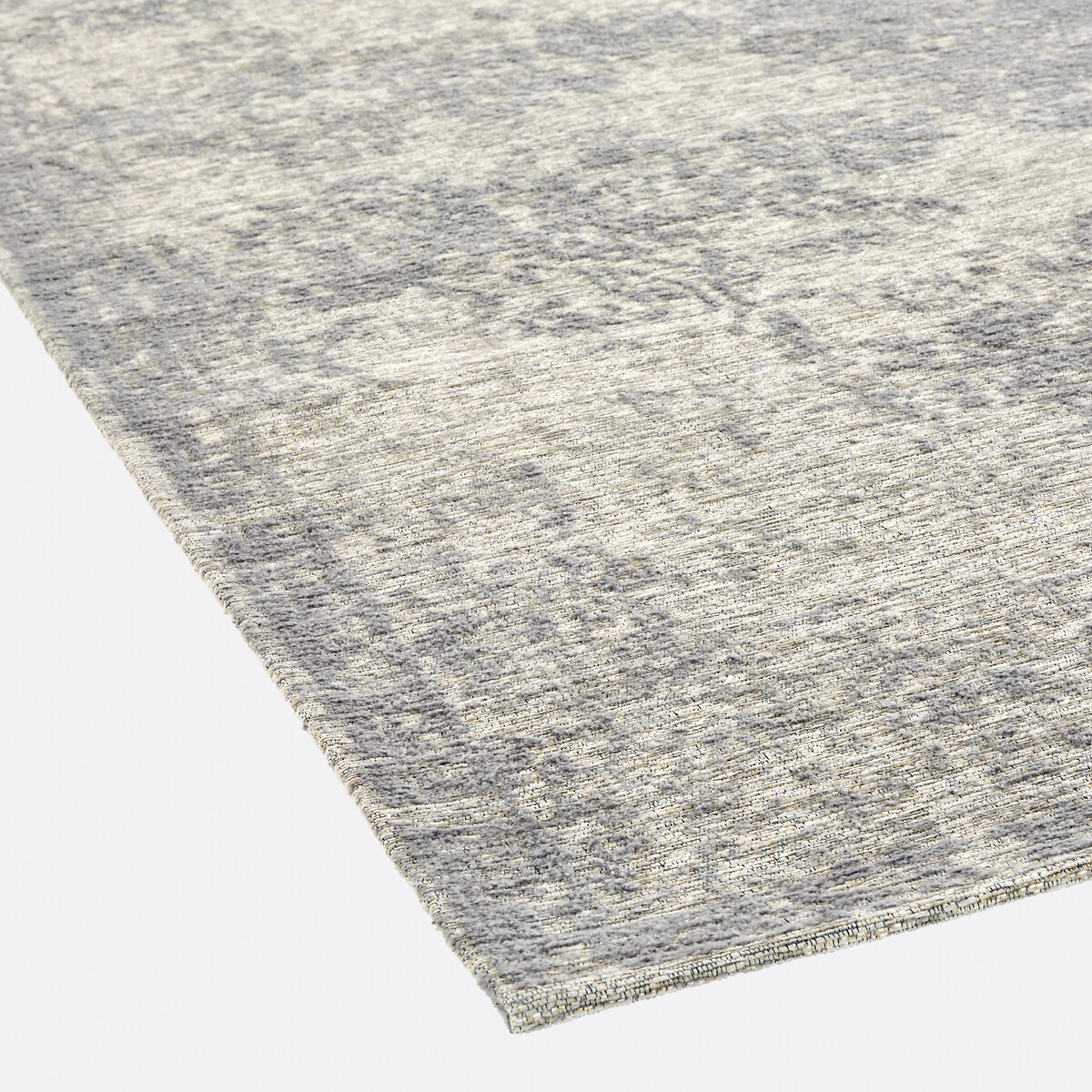 Tapis tissé plat vintage effet used, Osca gris, LA REDOUTE INTERIEURS