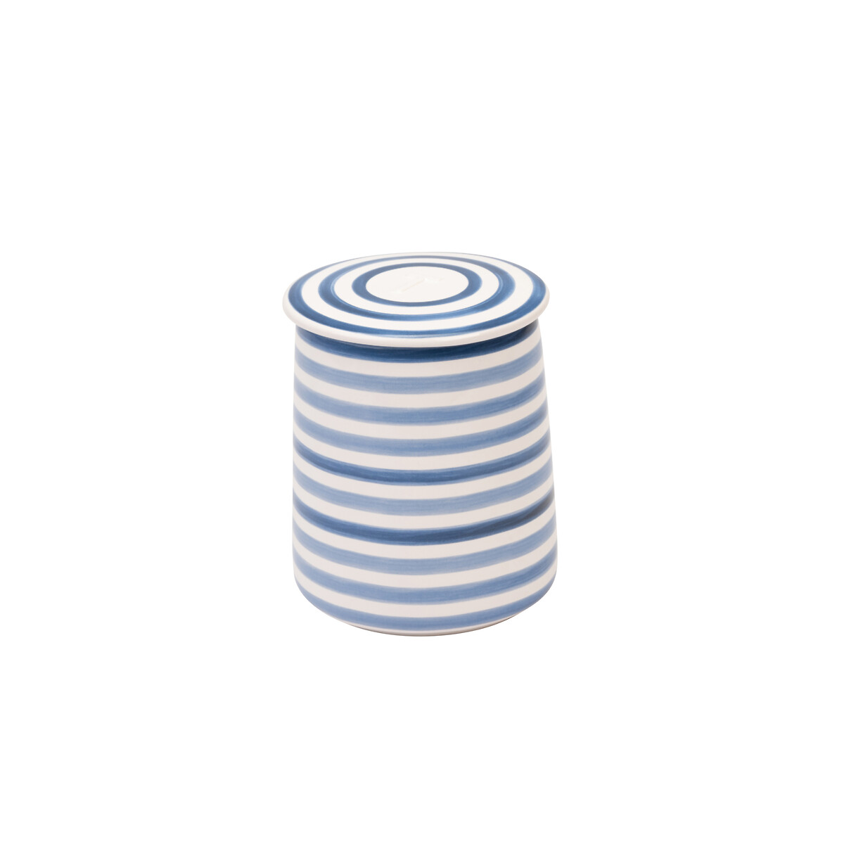 Set of 3 At Home Storage Canisters in Blue blue, MARY BERRY