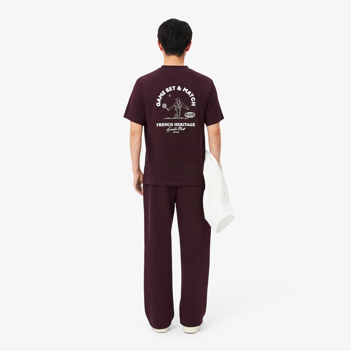 Pantalon de survêtement Tennis Héritage marron-zb5, LACOSTE