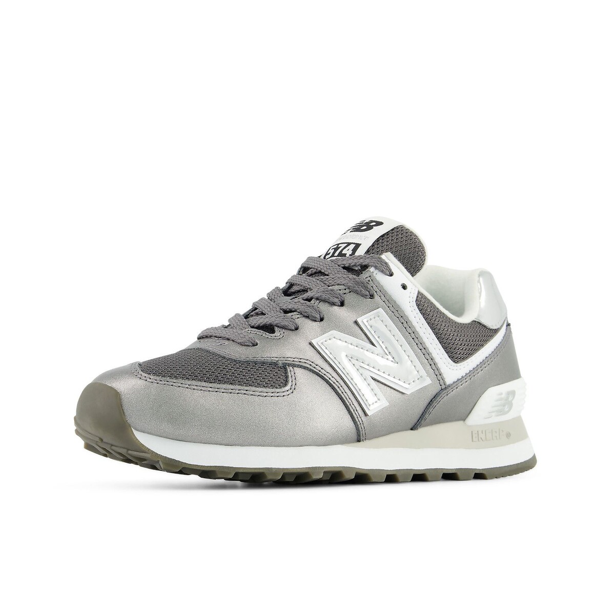 Sneakers 574 grigio argentato, NEW BALANCE