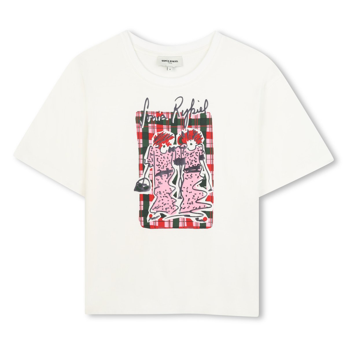 Tee shirt à manches courtes offwhite, SONIA RYKIEL ENFANT