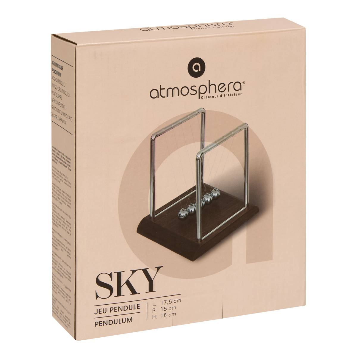Déco à poser SKY transparent, ATMOSPHERA