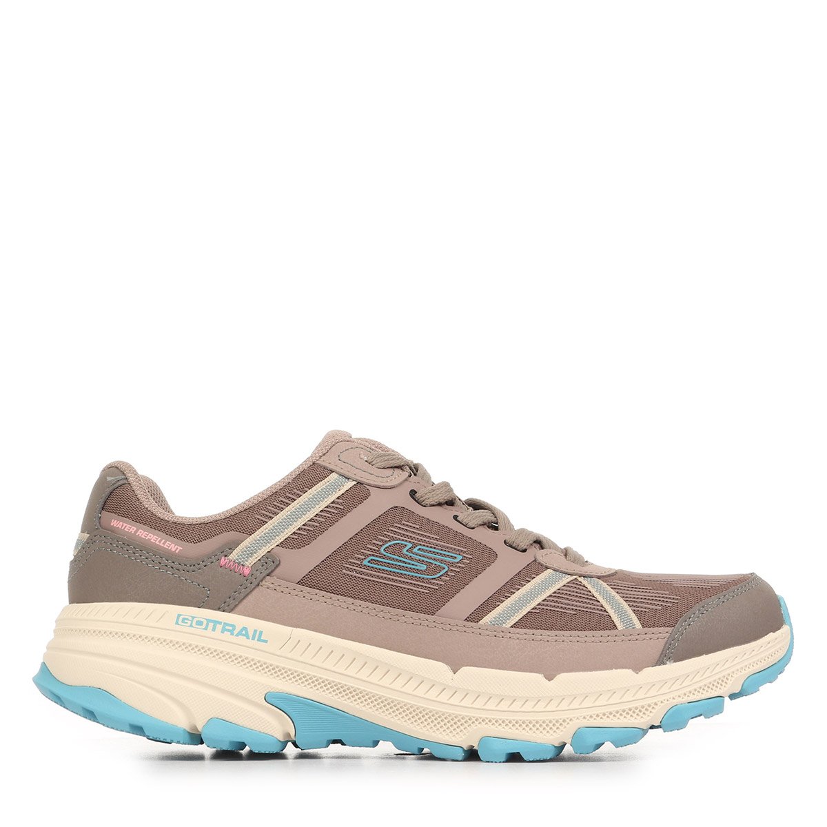 Chaussures de running GO RUN TRAIL ALTITUDE 2.0 taupe blue, SKECHERS