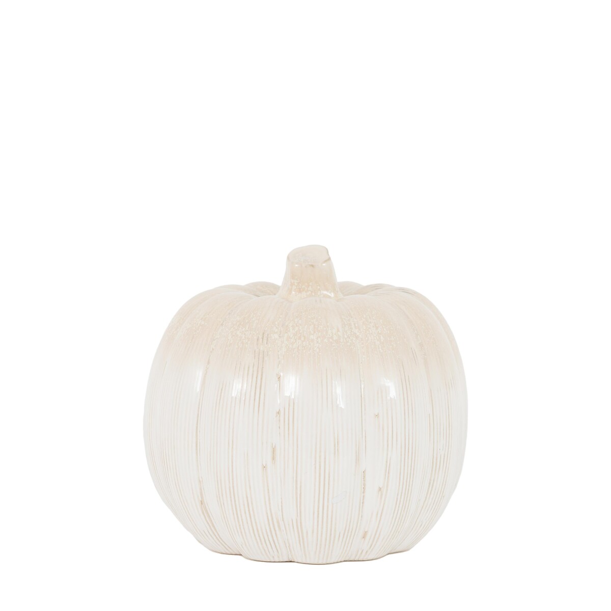 20cm Ceramic Pumpkin Ornament natural, ÉDITÉ