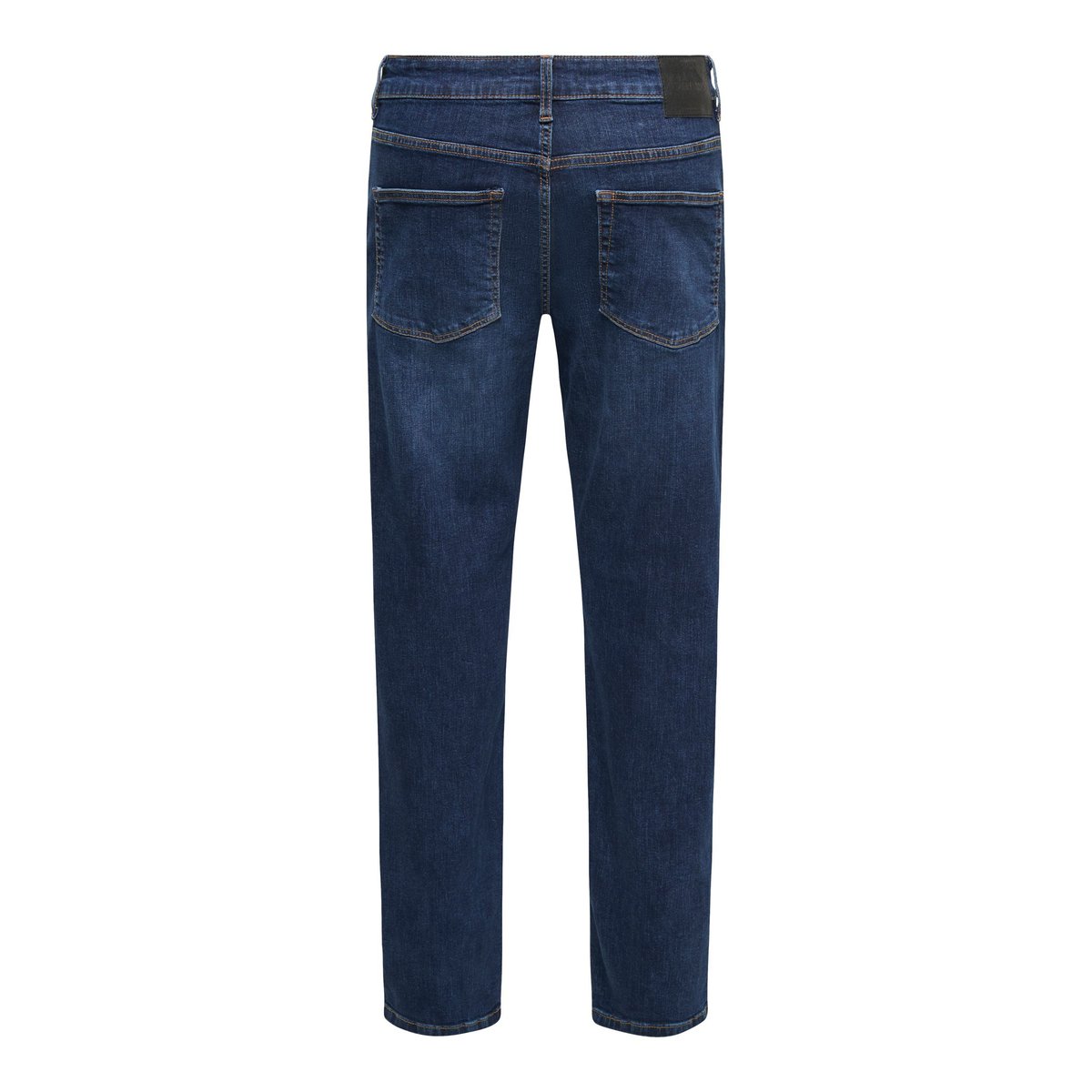 Jean droit Weft dark blue denim, ONLY & SONS