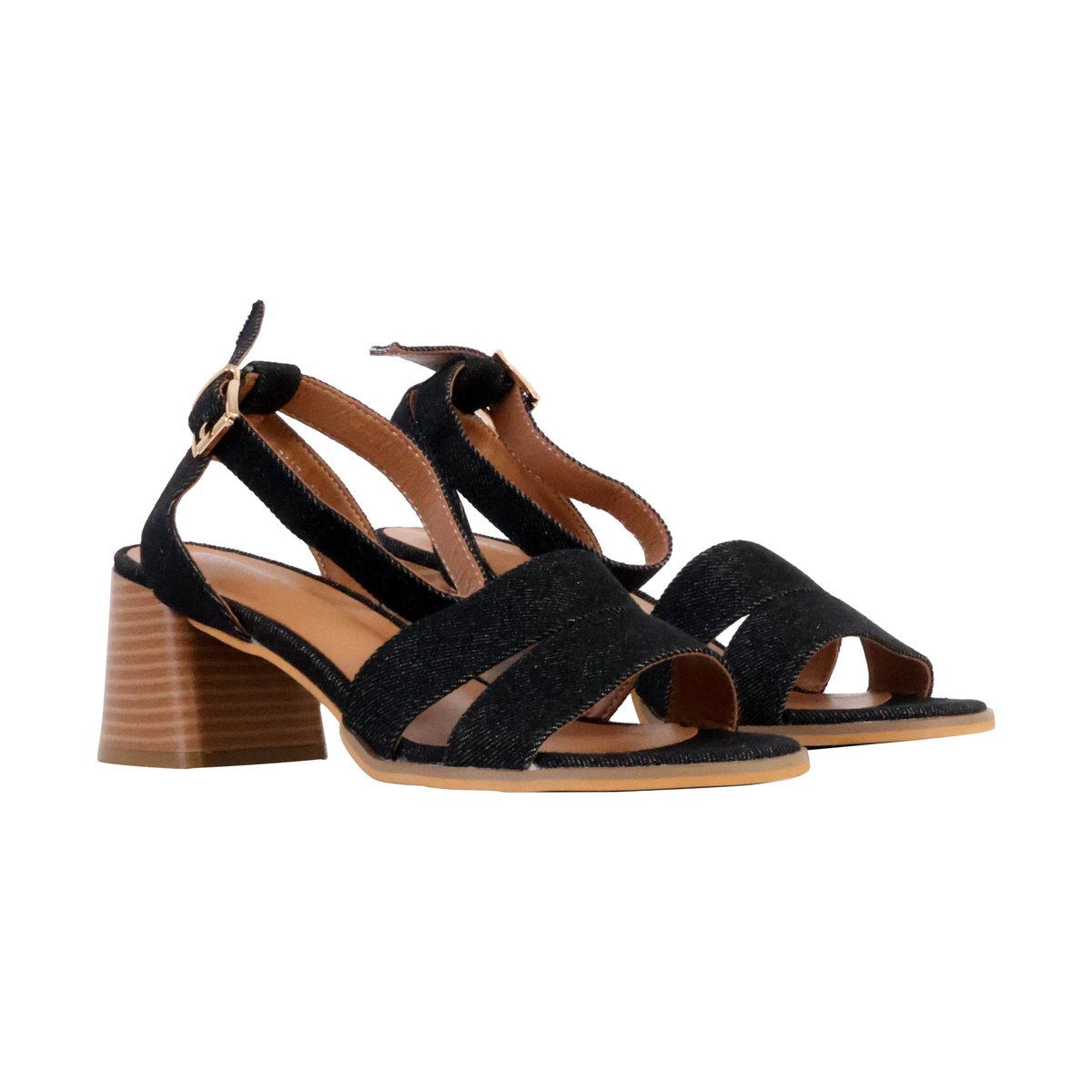 Sandales à Talon noir, ENZA NUCCI
