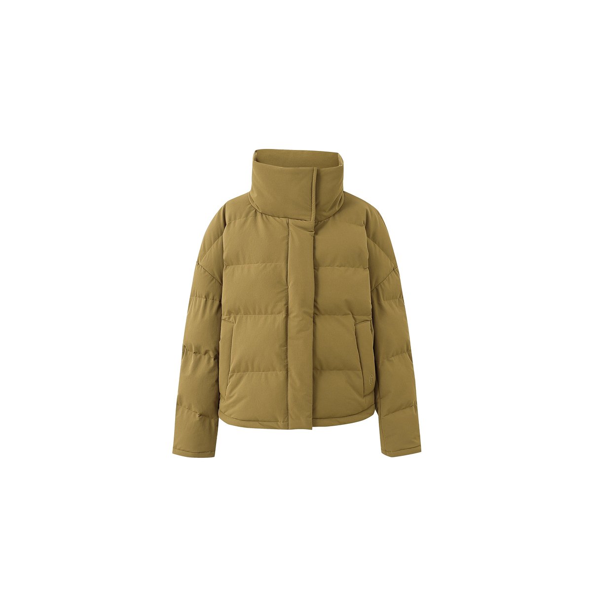 Doudoune col roulé PAGNOL marron ocre, FRNCH