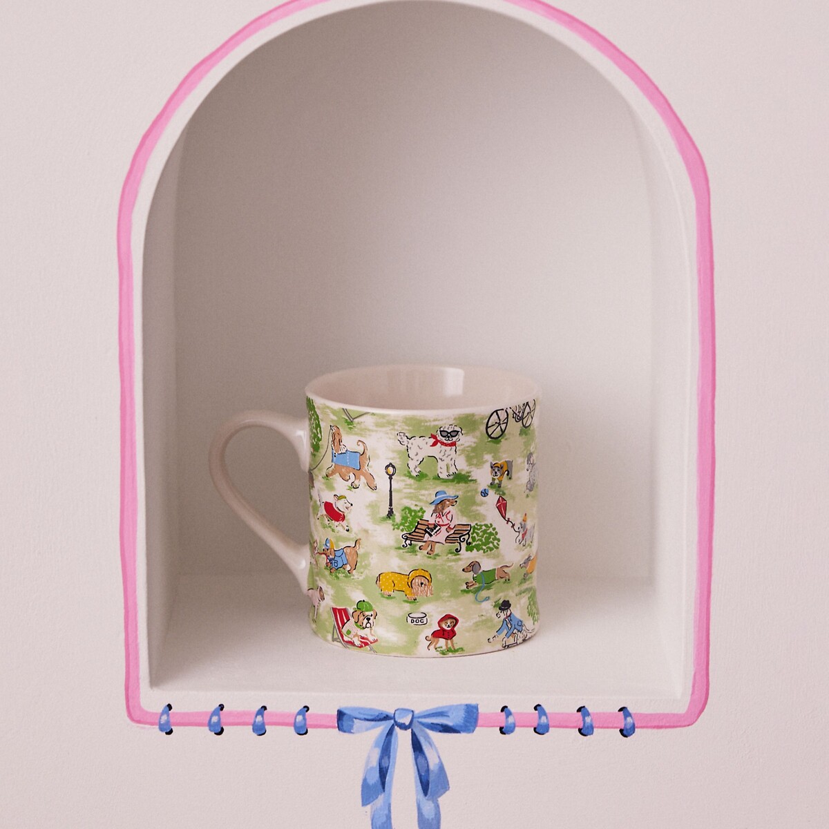Park Dogs Mollie Mug green, CATH KIDSTON