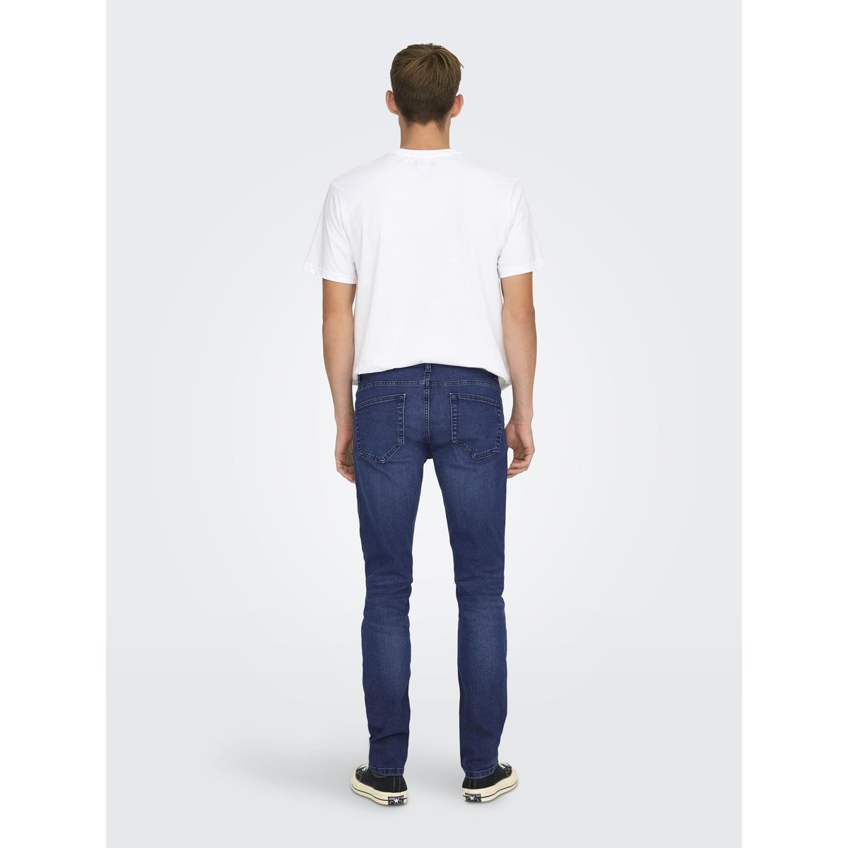 Jean Slim dark blue denim, ONLY & SONS