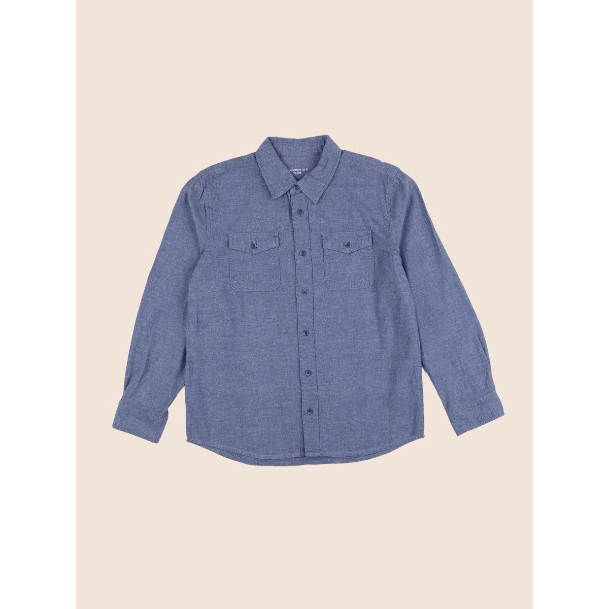 Chemise - Très bon état bleu, MONOPRIX