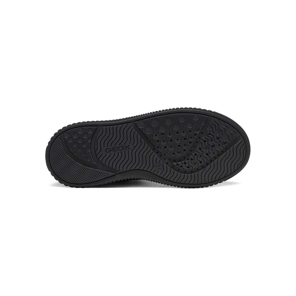 Baskets J LAQUINNY B ABX noir/fuchsia fluo, GEOX