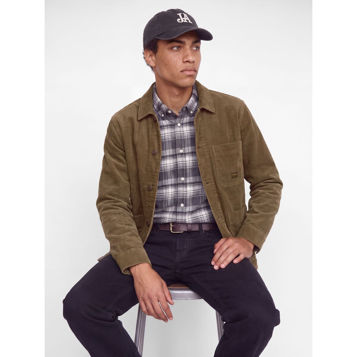 Surchemise grise - walnut 1, JACK & JONES