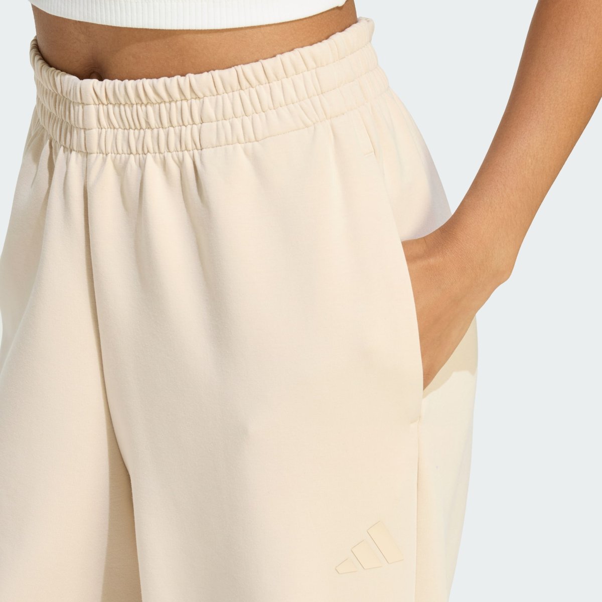 Pantalon Droit Soft Lux crystal linen, ADIDAS SPORTSWEAR