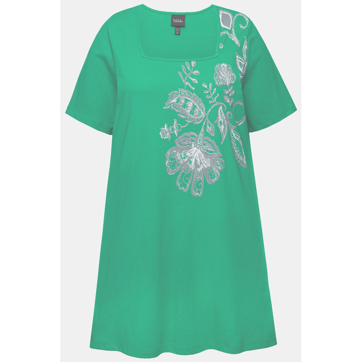 T-shirt long vert d’été, ULLA POPKEN