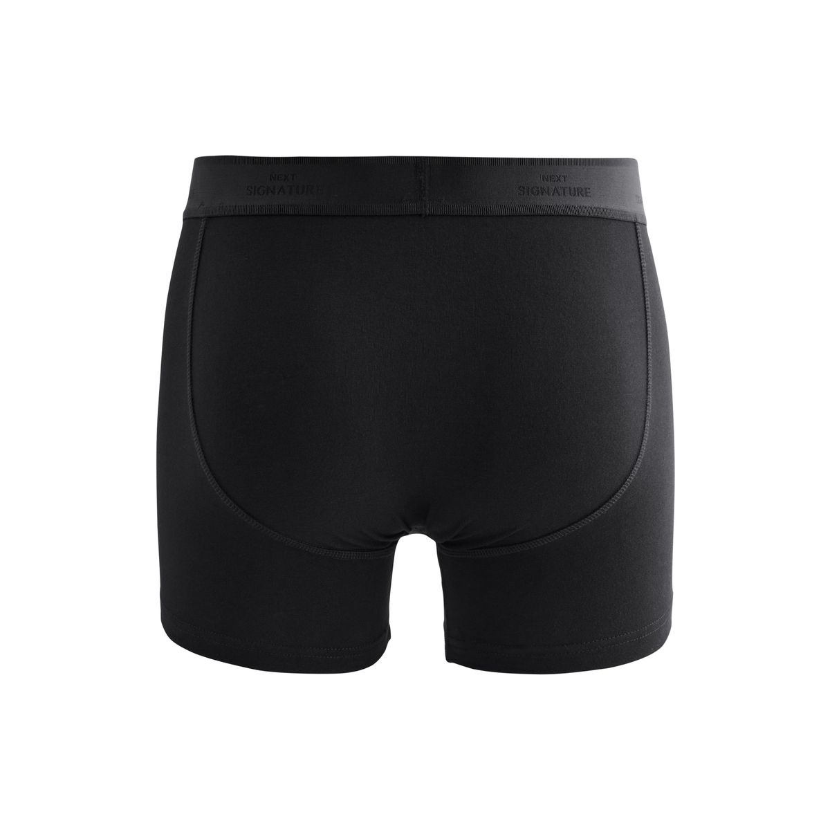 Boxer coton supima à ouverture sur le devant signature modal noir, NEXT