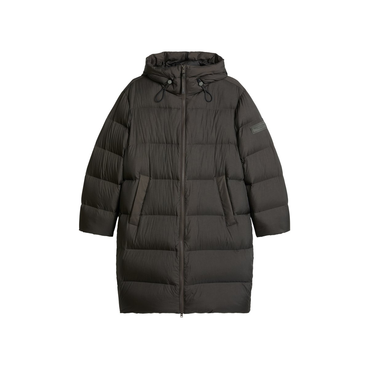 Manteau en duvet coupe regular léger et hydrofuge anthracite, MARC O'POLO