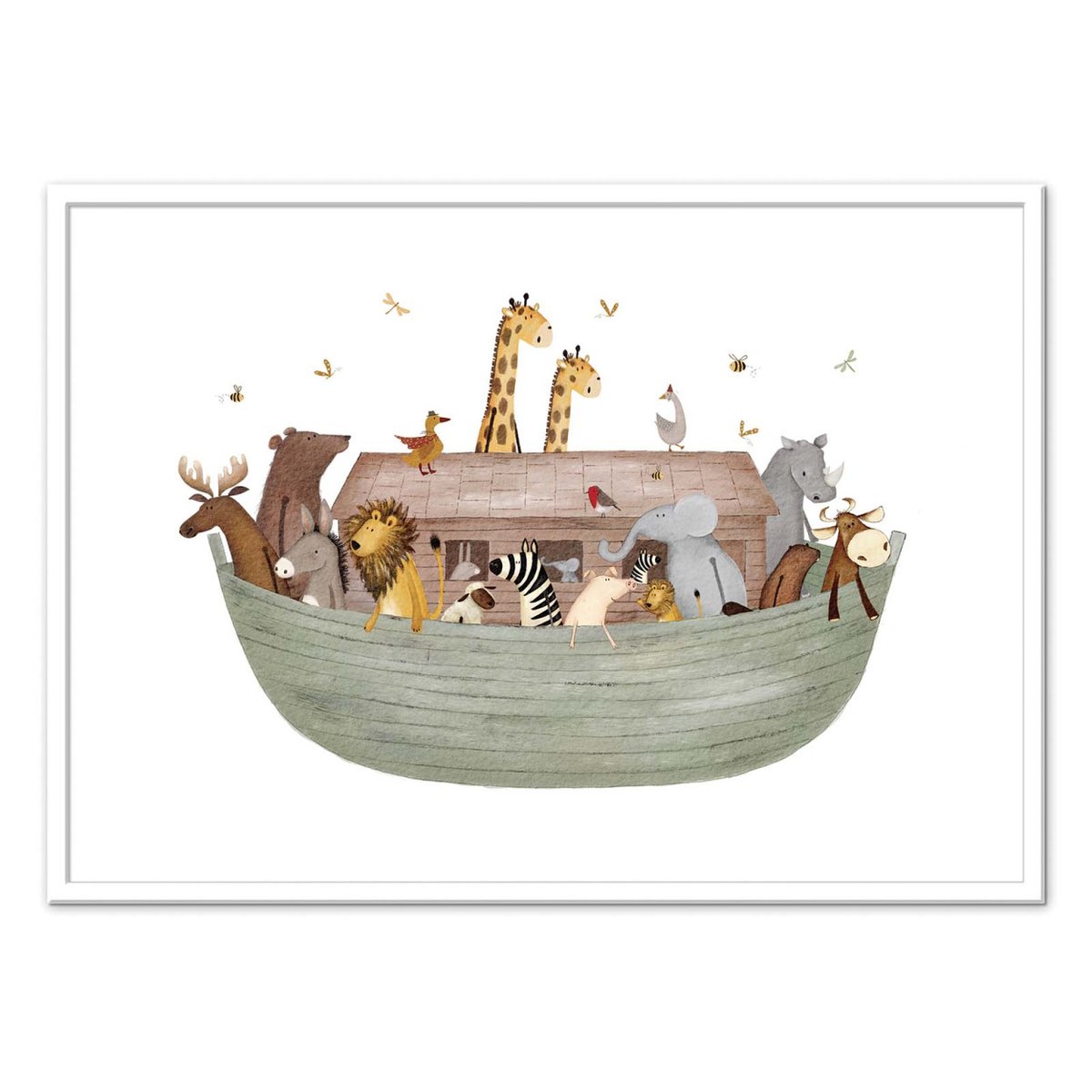 Affiche d'art - Noah's Ark - Urchin Bay couleur unique, WALL EDITIONS