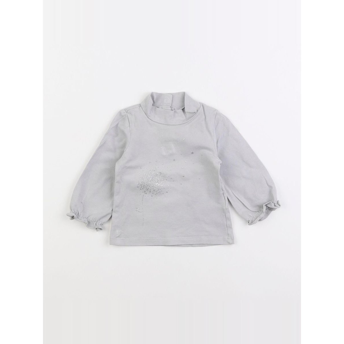 Sous-pull - Très bon état gris, VERTBAUDET
