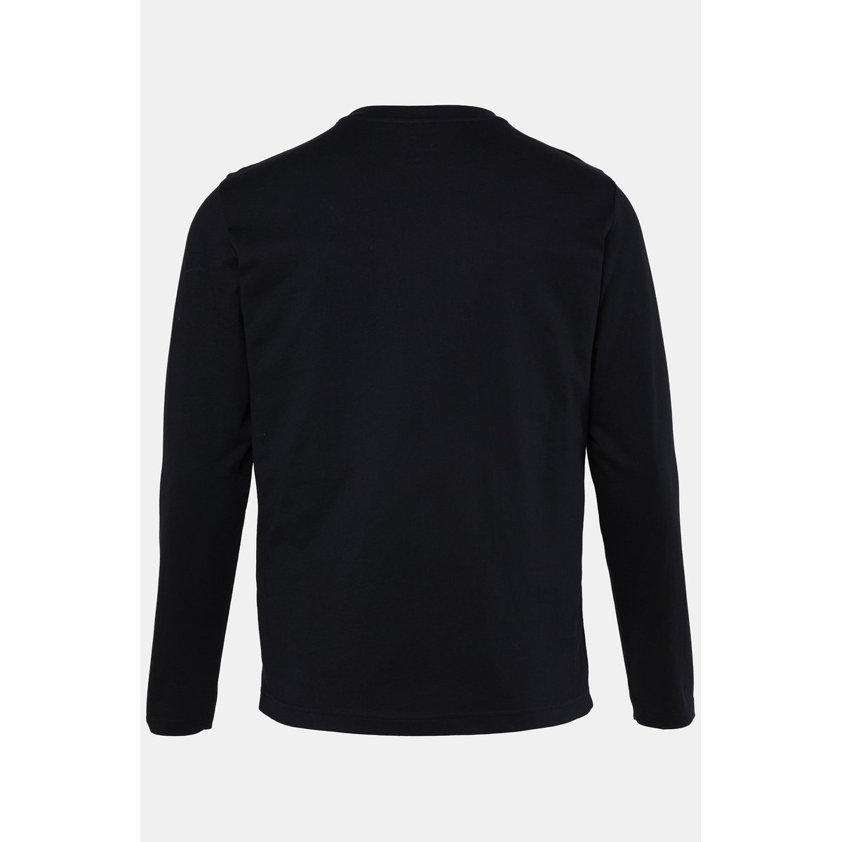 T-shirt à manches longues, col rond, brodé noir, JP1880