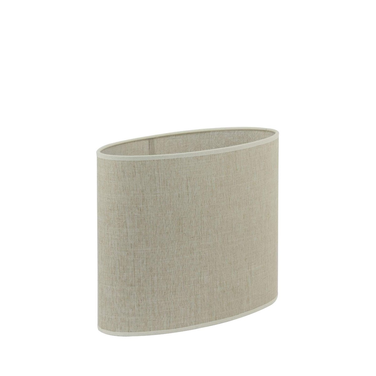 Abat-Jour Textiles BRESKA blanc nacré, LIGHT & LIVING