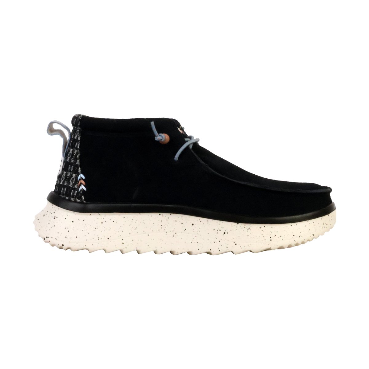 Basket Montante Cuir Wendy Peak Hi Suede noir, HEY
