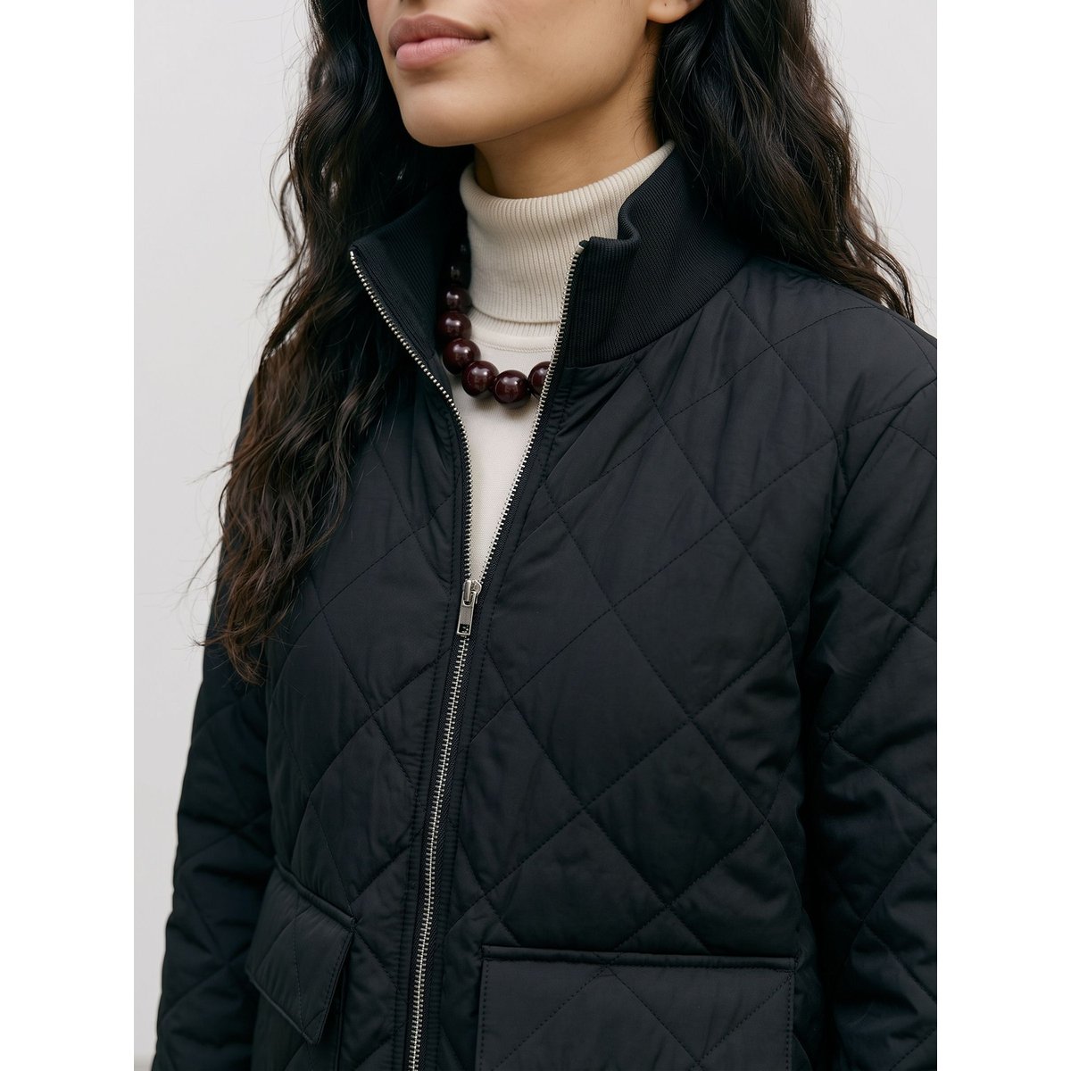 Veste Matelassée black, VERO MODA