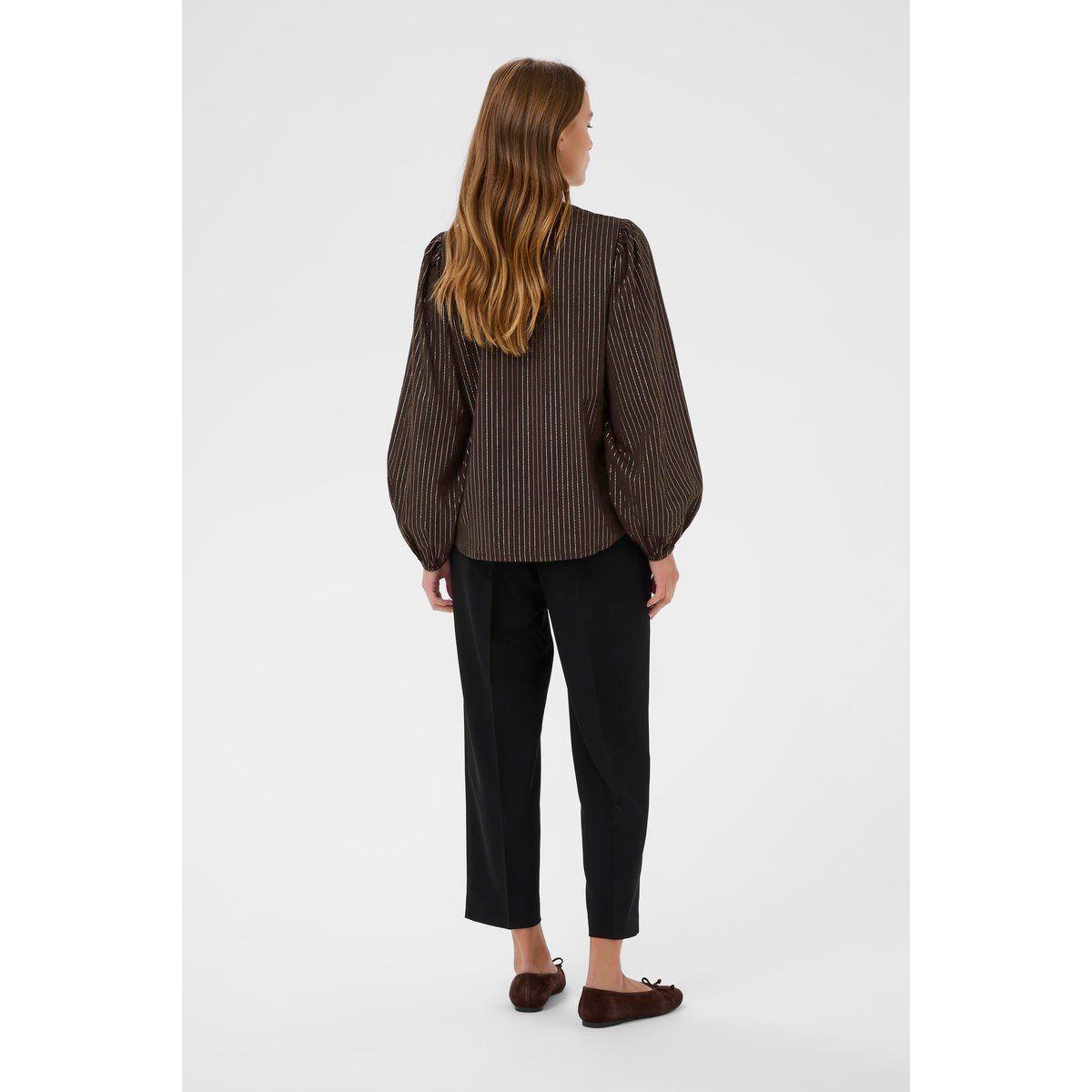 Blouse à manches longues marron black coffee, KAFFE