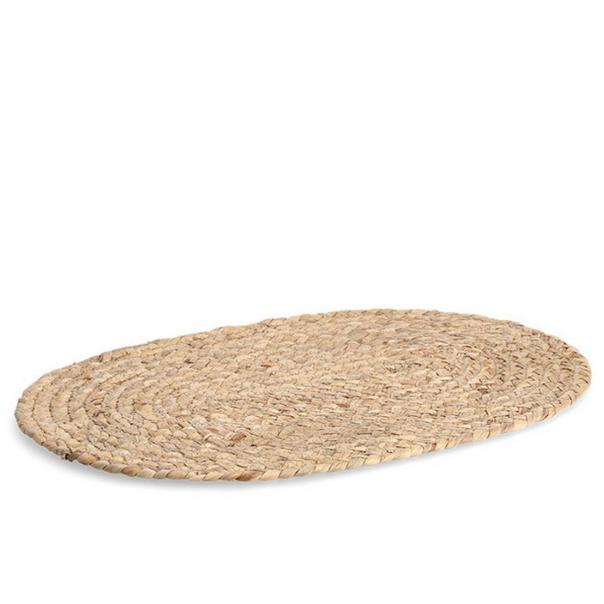 Set de table tressé naturel jacinthe beige, ZELLER PRESENT