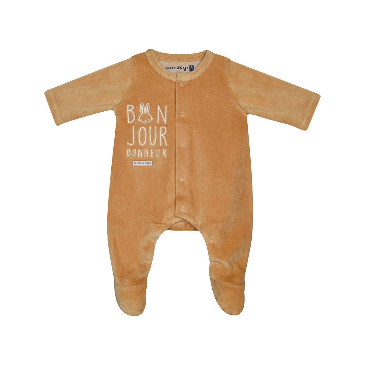 Set naissance nathan maille ouverture devant naissance beige, SUCRE D'ORGE