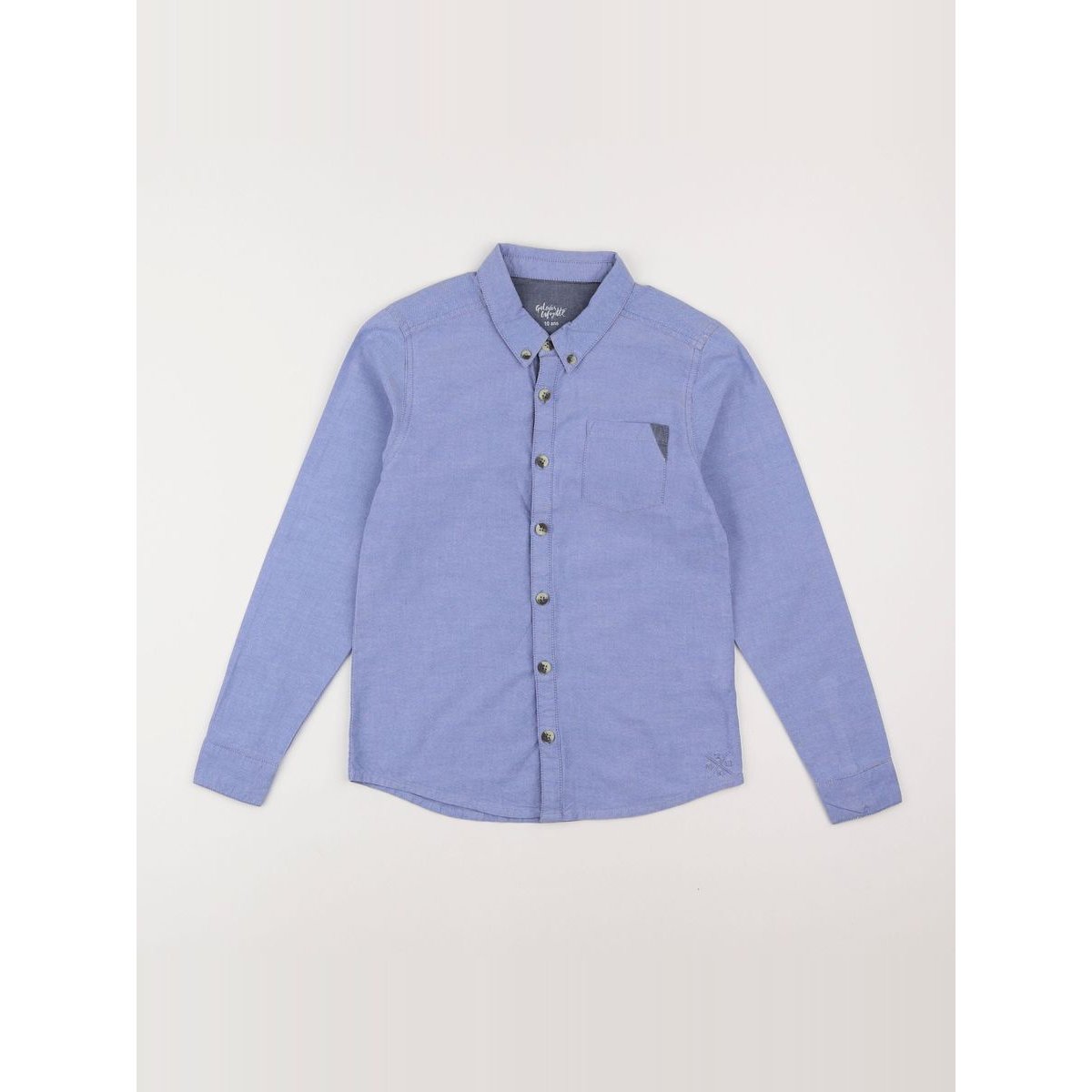 Chemise - Très bon état bleu, GALERIES LAFAYETTE