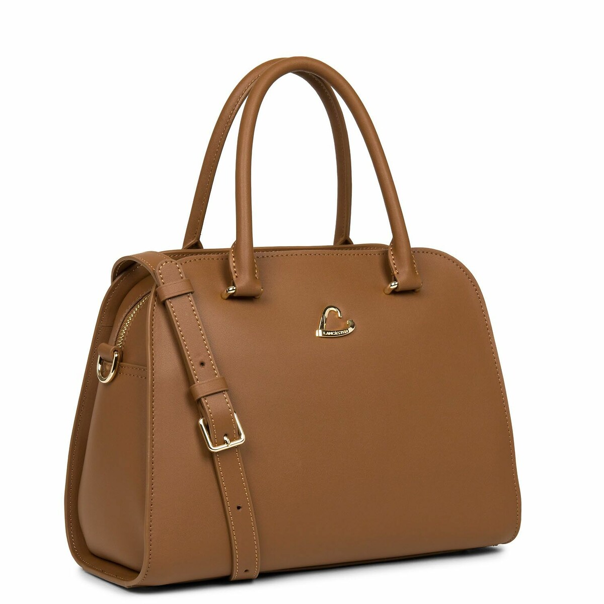Bolso de mano con cremallera CITY PHILOS avellana, LANCASTER