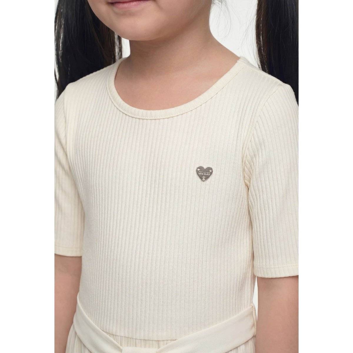 Robe Midi Plissée crème, GUESS KIDS