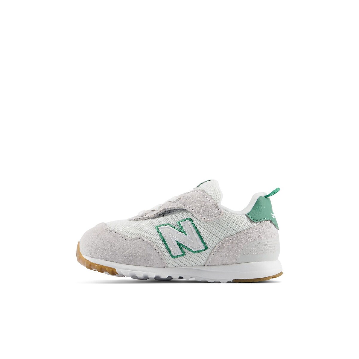 Baskets 515 blanc/gris/vert, NEW BALANCE