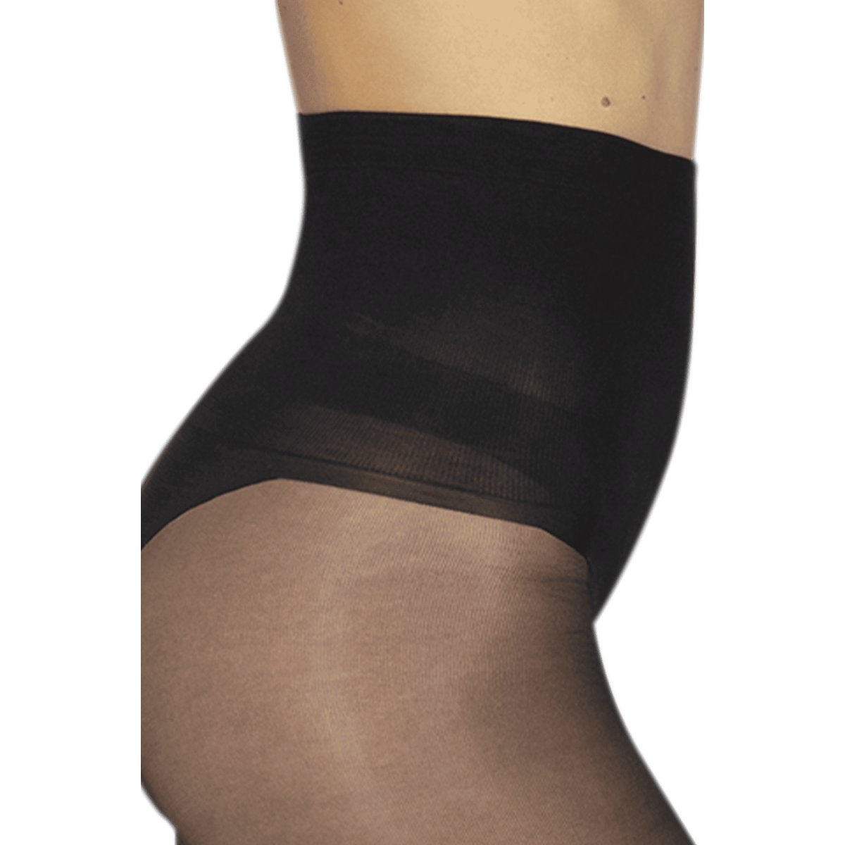 Collants transparents 19D ELASTIVOILE noir, WELL