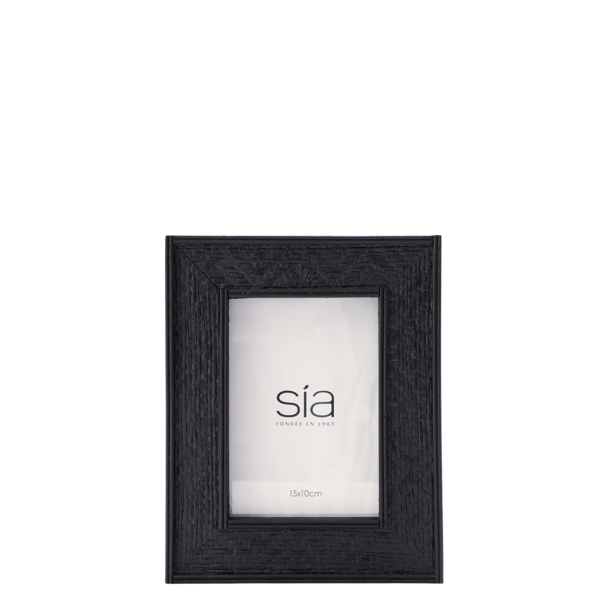 Cadre photo en pin H22 CANOPY noir, SIA DECO