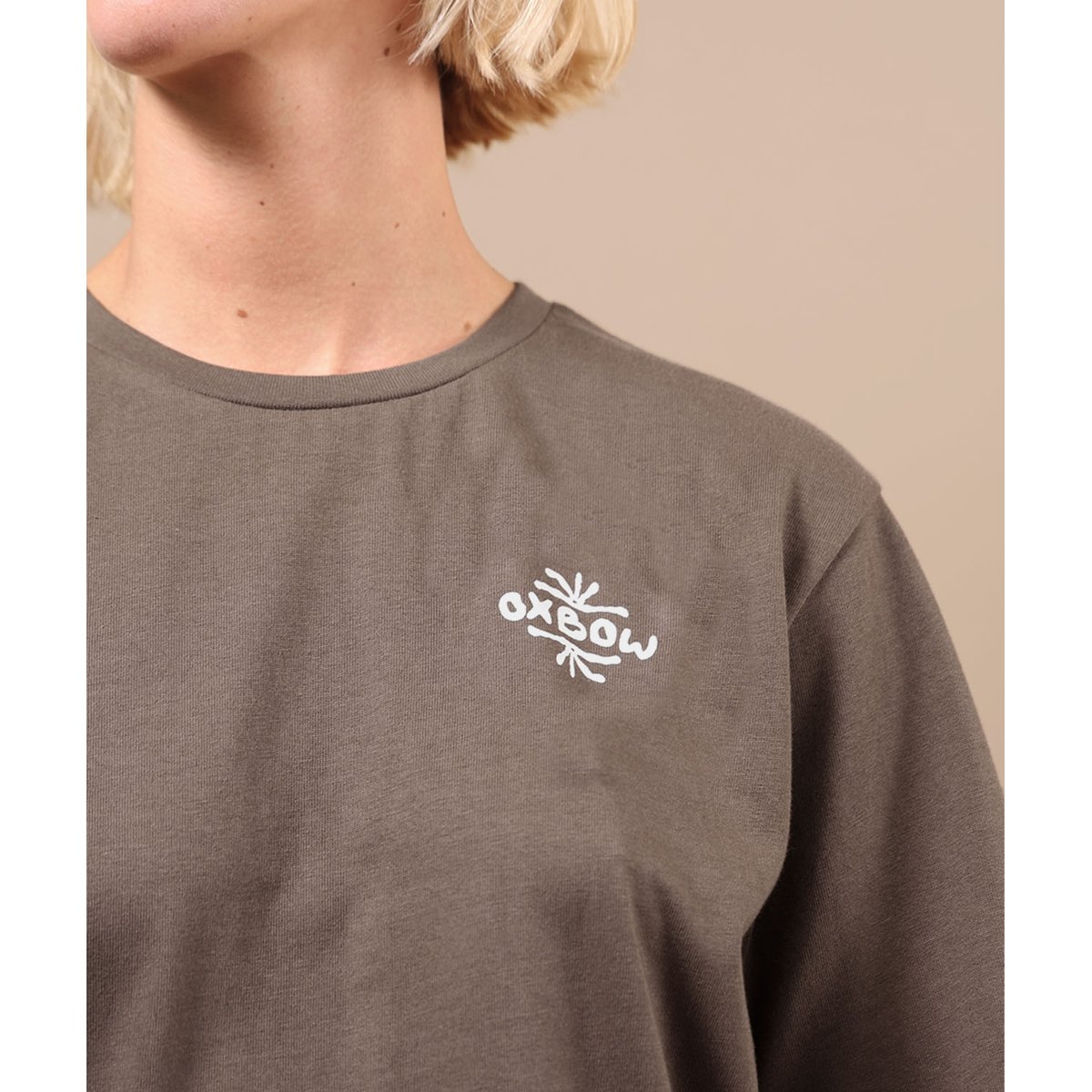 Tee-shirt manches courtes MELT pebble, OXBOW