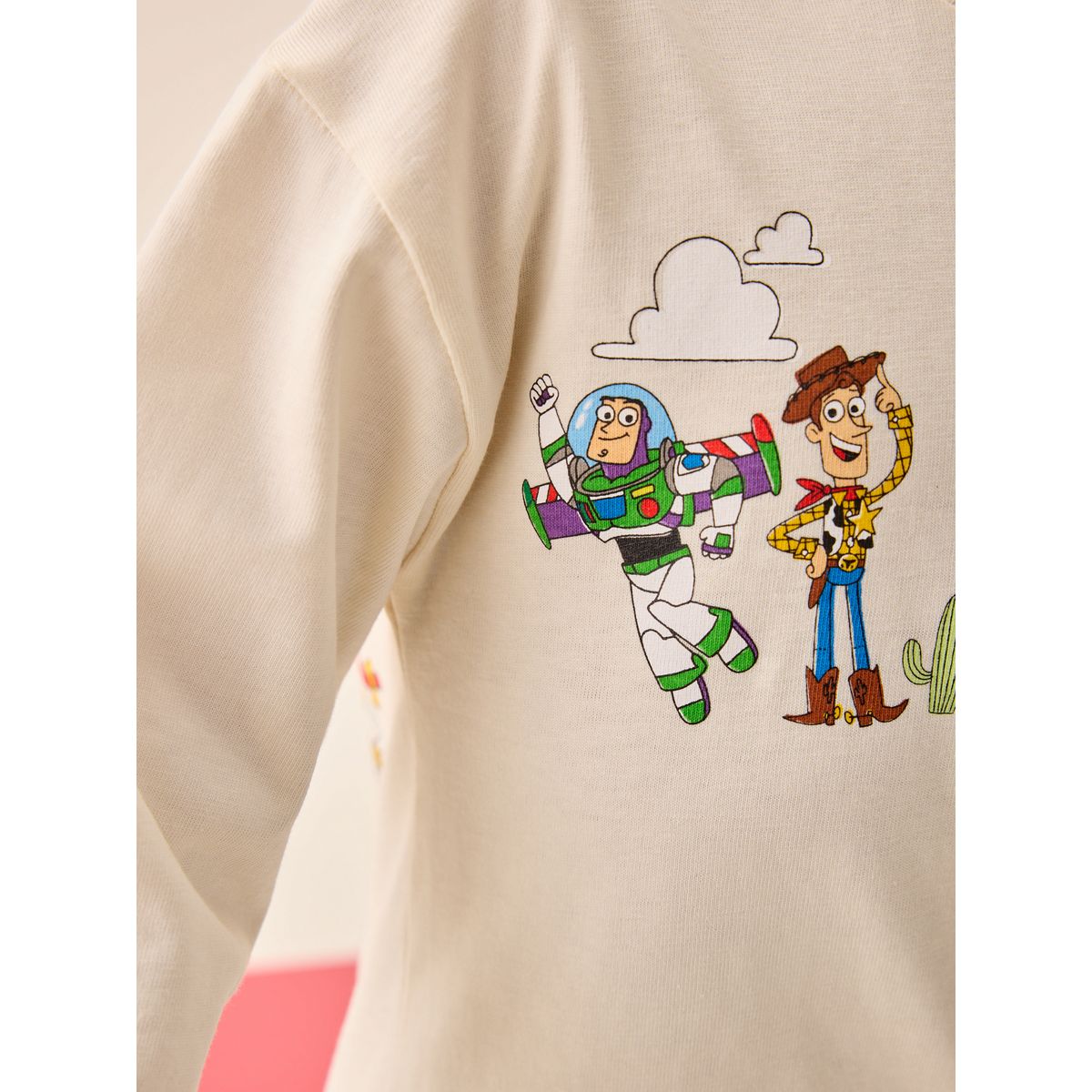 T-shirt à manches longues toy story écru, NEXT