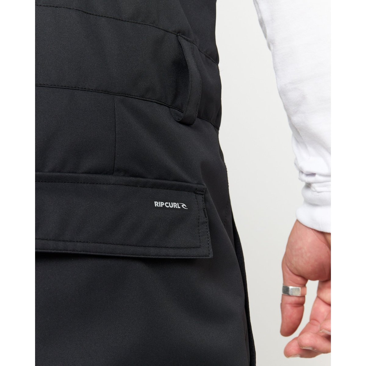 Bib de ski ANTI-SERIES black, RIP CURL